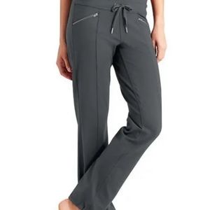 Athleta Metro Slouch Pant, flint grey. Women’s Large, Tall